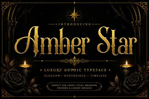 Amber Star: The Elegant Serif for Timeless Branding
