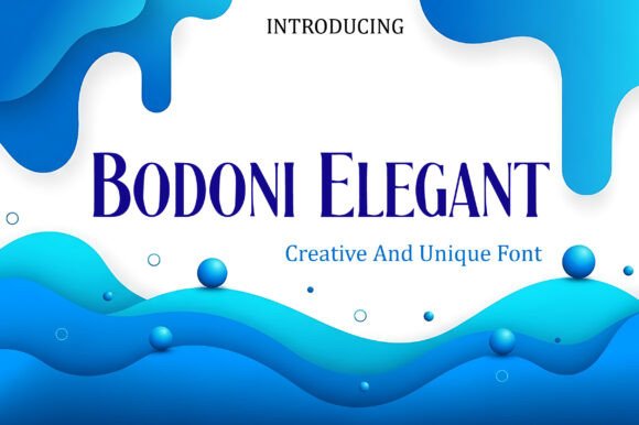 Bodoni Elegant: A Modern Typeface for Timeless Branding