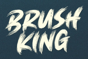 Brush King: The Dynamic Font for Modern Design