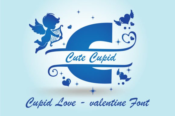 Cupid Love: A Decorative Font for Valentine's Day Designs