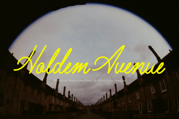 Holdem Avenue: The Signature Font for Modern Luxury