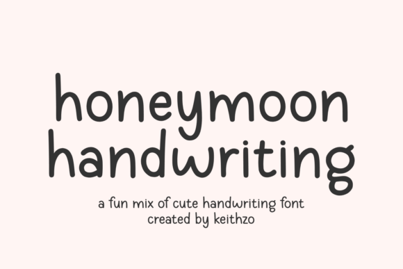 Infuse Designs with Warmth Using Honeymoon Handwriting