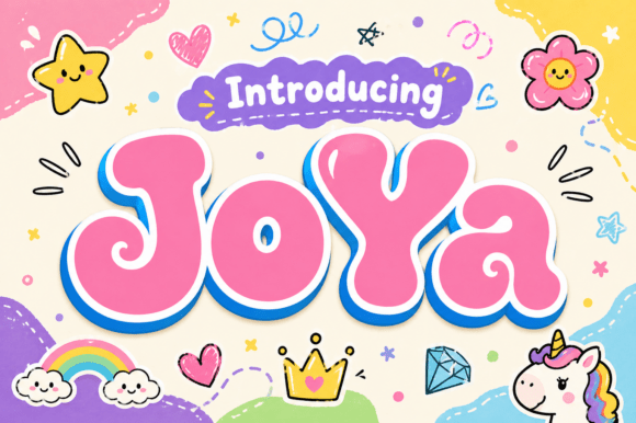 Joya: The Retro-Futuristic Font for Modern Design