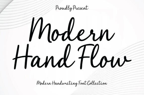 Modern Hand Flow: The Script Font for Authentic Design