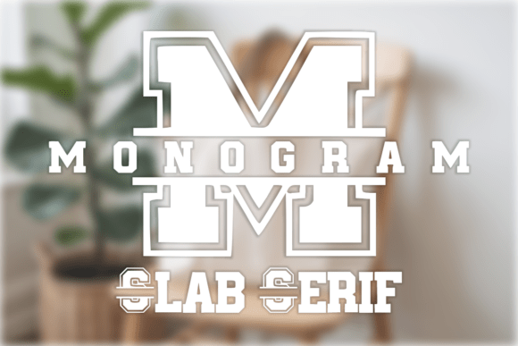 Monogram Slab Serif: Elevate Your Personalized Design Projects