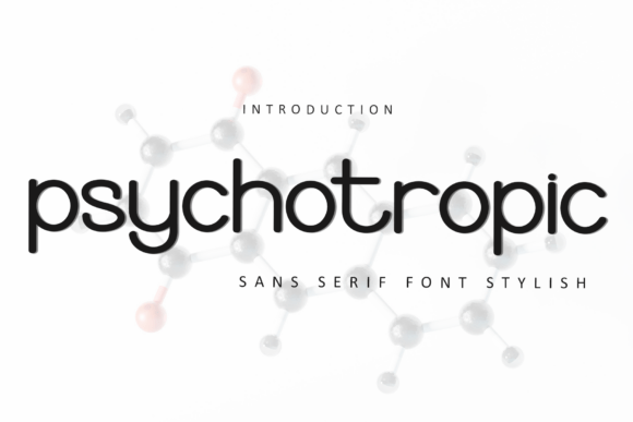 Psychotropic Font: Elevating Modern Design with Unique Character