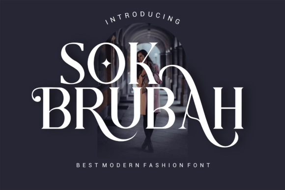 Sok Brubah: A Bold Serif for Modern Branding