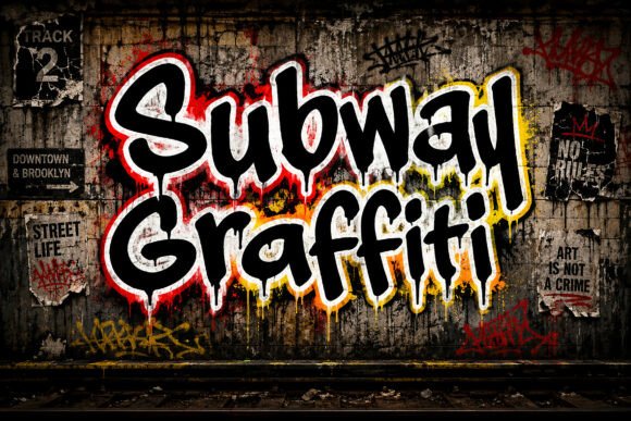 Subway Graffiti: The Definitive Urban Display Font