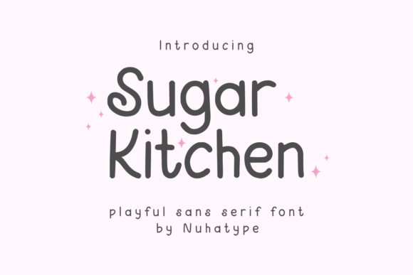 Sugar Kitchen: The Elegant Sans Serif for Modern Design