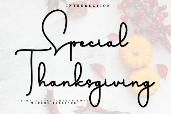 The Special Thanksgiving Font: A Designer's Guide