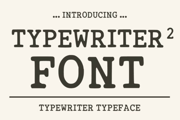 Typewriter2: Reviving Vintage Charm in Modern Design